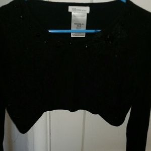 Mini black sweater